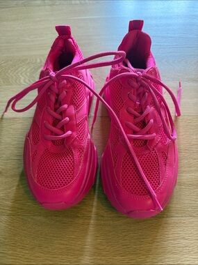 Hot Pink Sneakers
